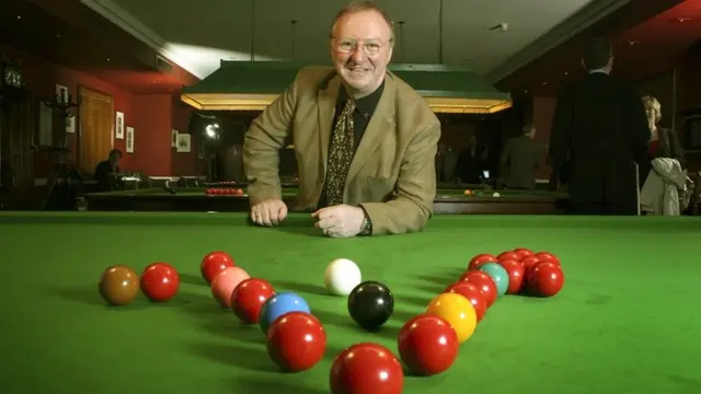 Former world snooker champion Dennis Taylor