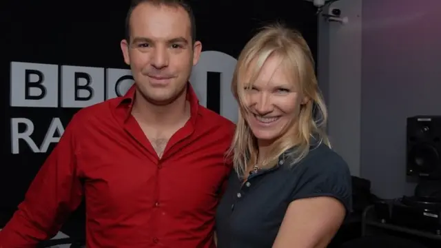 Martin Lewis and Jo Wylie