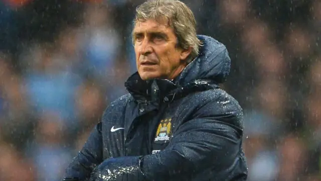 Man City manager Manuel Pellegrini