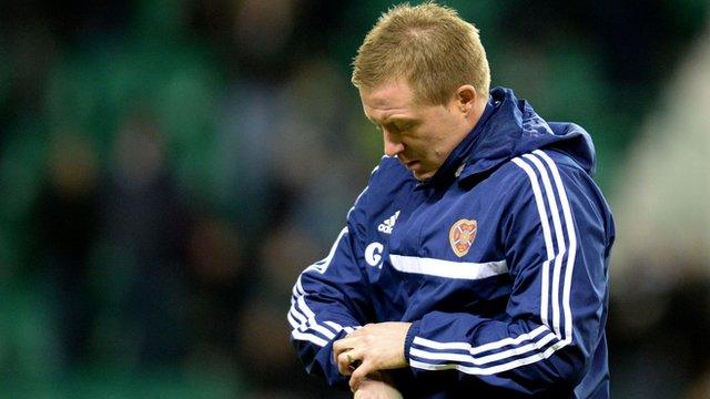 Hearts boss Gary Locke