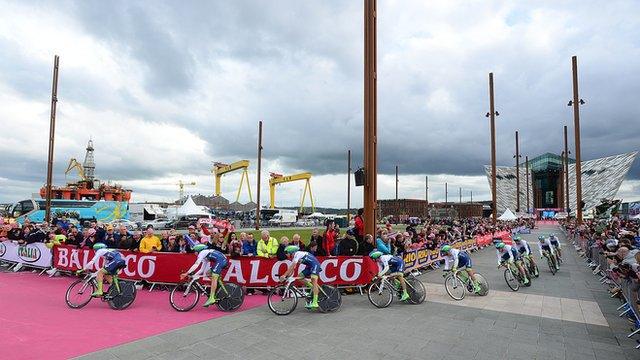 Giro d'Italia first stage