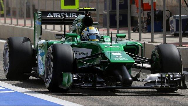 Caterham F1 car