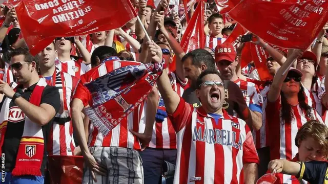 Atletico Madrid fans