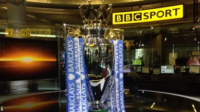 Premier League trophy