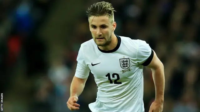 Luke Shaw of Southampton and England