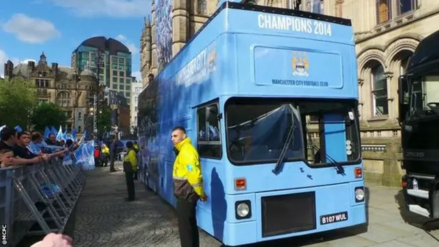 Manchester City Premier League victory parade