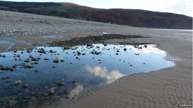 Fairbourne beach