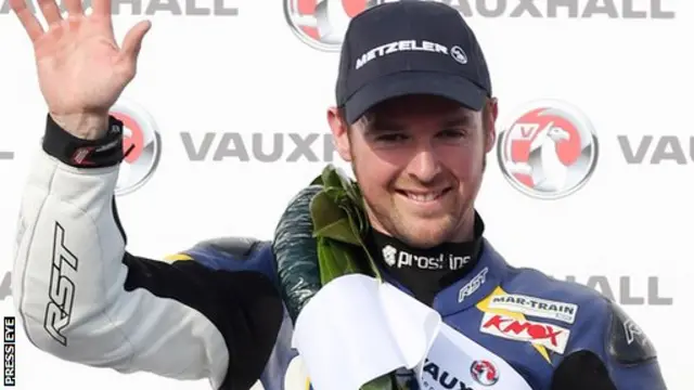 Alastair Seeley clinched victory in Thursday's Supersport race