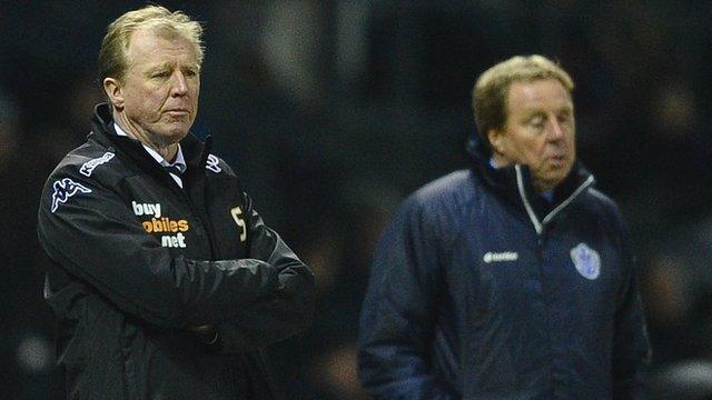 Steve McClaren (left) and Harry Redknapp