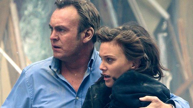 Philip Glenister and Liz White in From There To Here