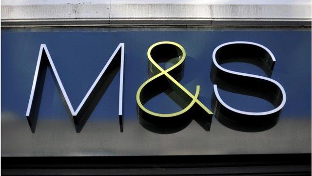 M&S sign