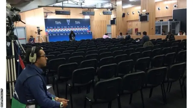 Lisbon press room