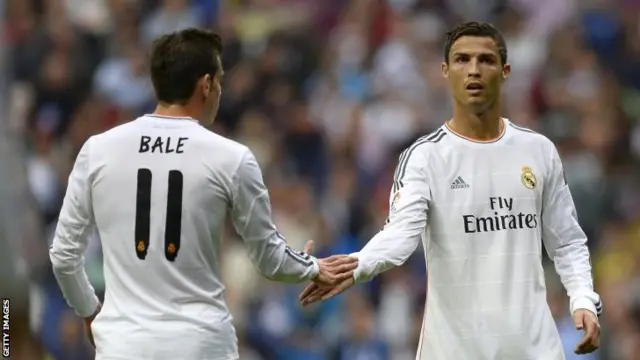 Gareth Bale, Cristiano Ronaldo