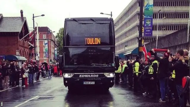 Toulon team coach