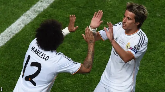 Marcelo replaces Fabio Coentrao