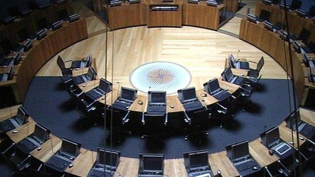 Senedd chamber