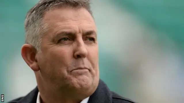 Owen Coyle is at Easter Road this afternoon