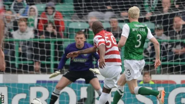 Jason Scotland fires Hamilton Accies in front