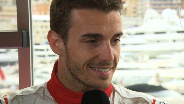 Marussia driver Jules Bianchi