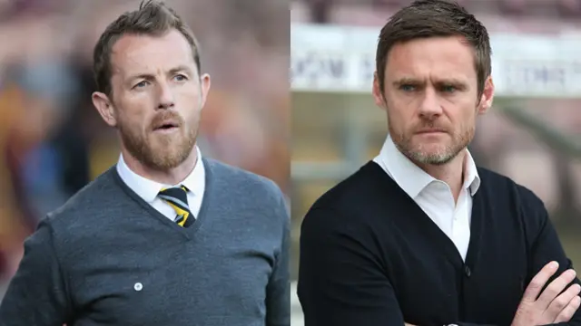 Gary Rowett and Graham Alexander