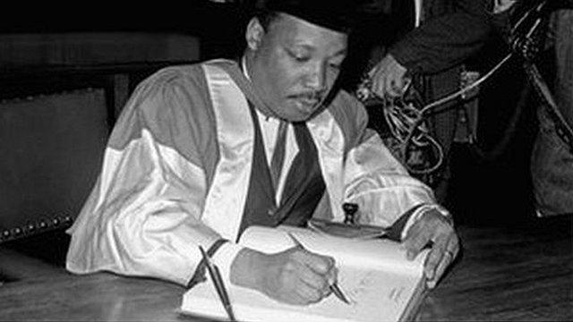 Martin Luther King, Newcastle University