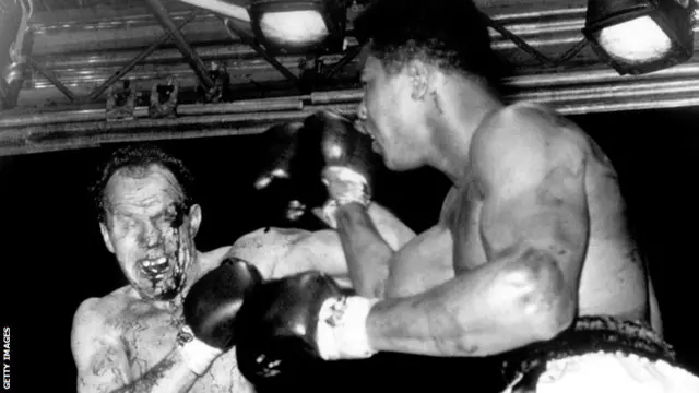 Muhammad Ali and Henry Cooper