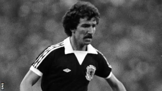 Liverpool midfielder Graeme Souness