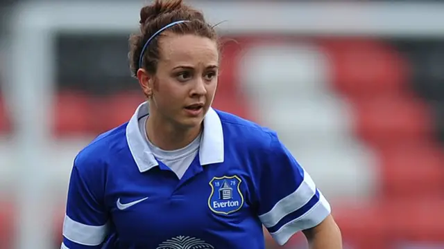 Everton Ladies' Billie Murphy