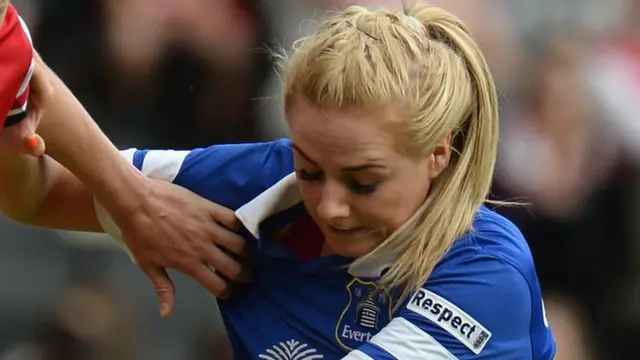 Everton defender Alex Greenwood