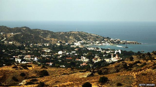 Cyprus shoreline