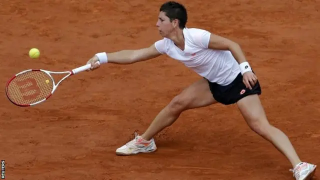 Carla Suarez Navarro of Spain