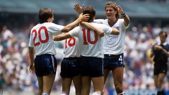 England celebrate