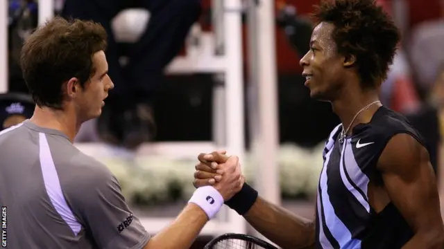 Andy Murray and Gael Monfils