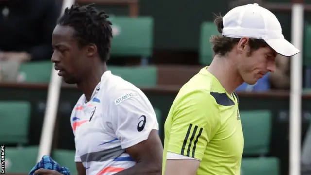 Gael Monfils and Andy Murray