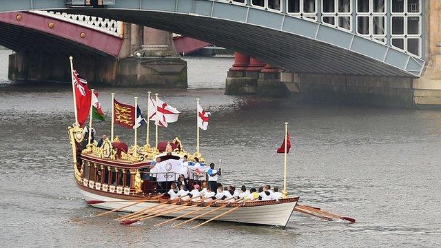 Queen's barge