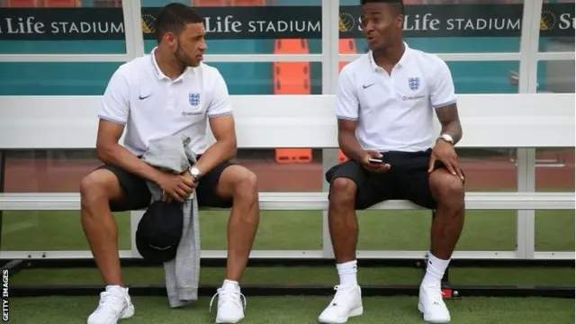 Alex Oxlade-Chamberlain and Raheem Sterling