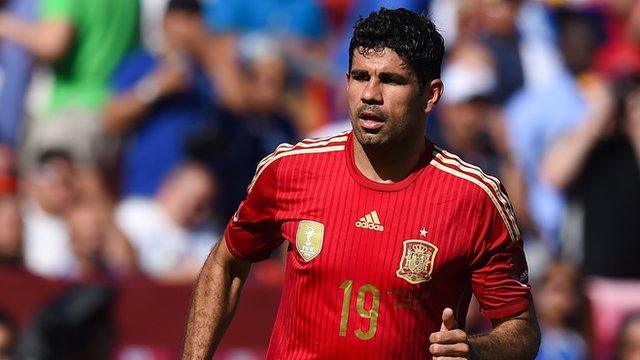 Spain's Diego Costa