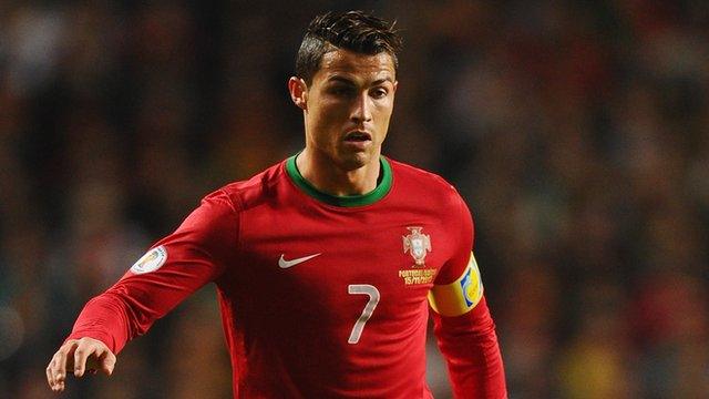 Portugal's Cristiano Ronaldo