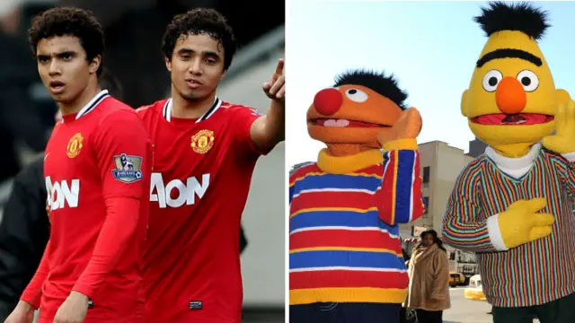 Fabio and Rafael, Bert and Ernie