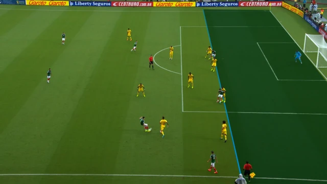 Goal disallowed for offside