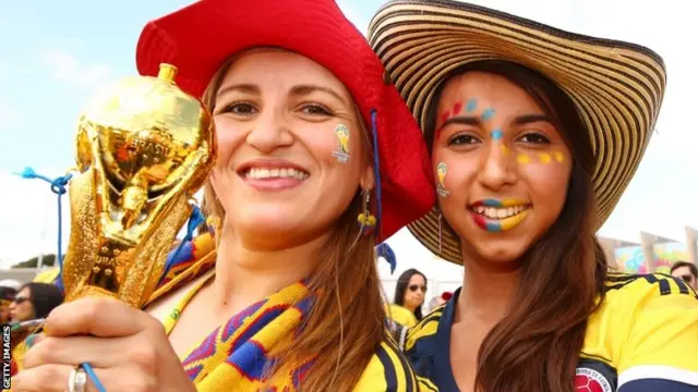 Colombia fans