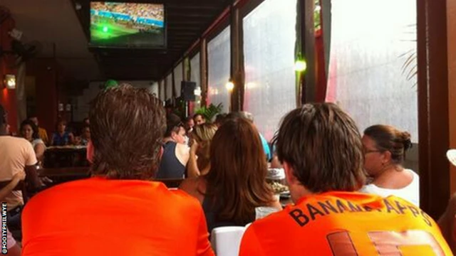 Dutch fans in Salvador