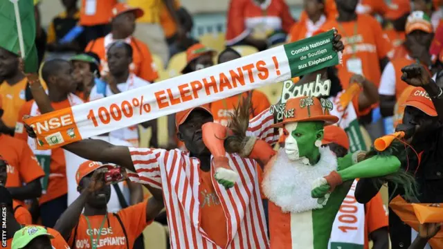 Ivory Coast fans