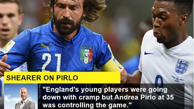 Shearer on Pirlo