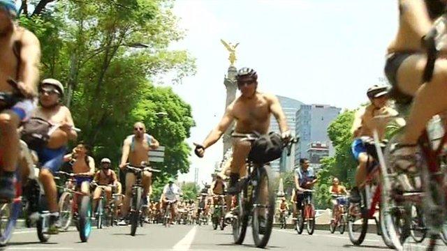 People cycling