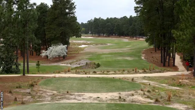 The fifth hole at Pinehurst