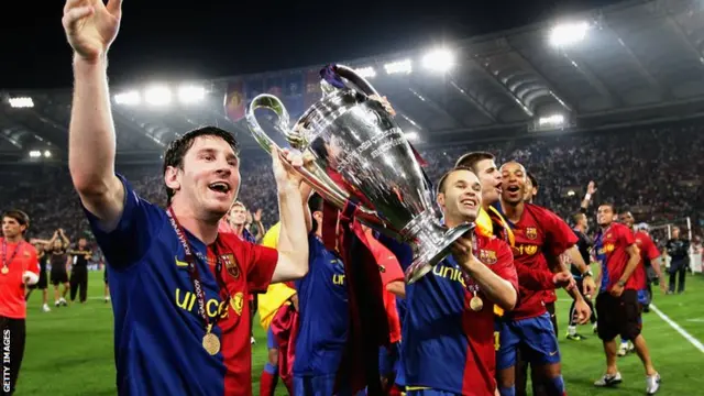 Lionel Messi Champions Leguae