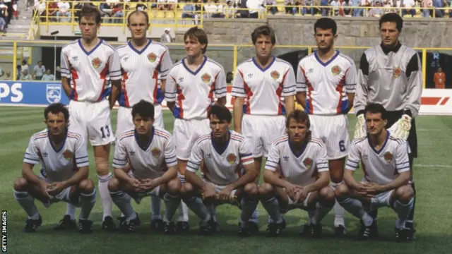 Yugoslavia at World Cup 1990