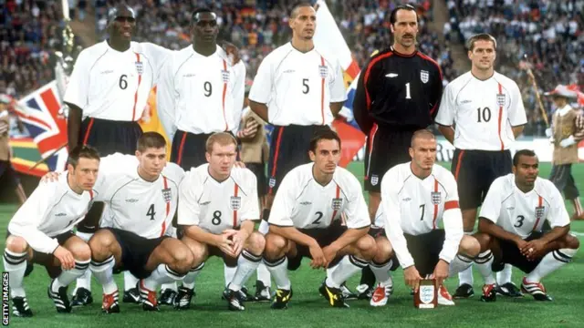 England's golden generation