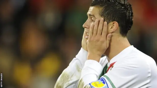 Portugal's Cristiano Ronaldo